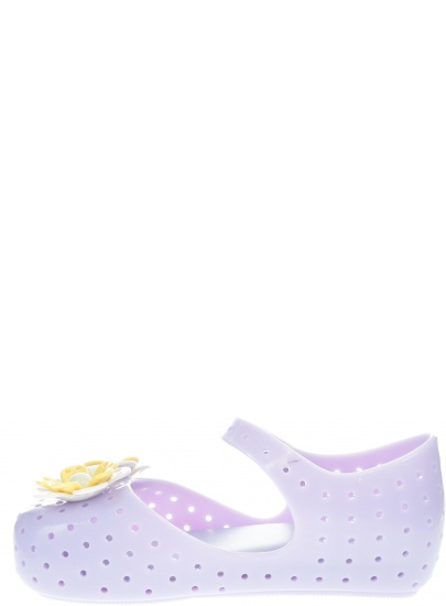 Liliowe Balerinki Mini Melissa Furadinha 32441 51568 - Baleriny
