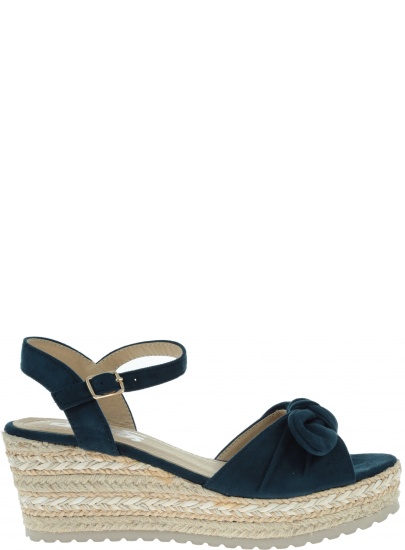 Granatowe Espadryle REFRESH 69848 - Koturny