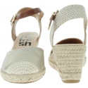 Beżowe Espadryle REFRESH 69773 - Koturny