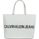 Biała Torba CALVIN KLEIN JEANS Sculpted Logo K60K605246 102 -