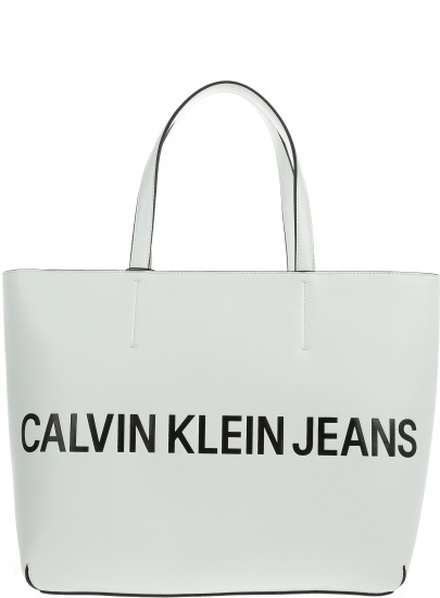 Biała Torba CALVIN KLEIN JEANS Sculpted Logo K60K605246 102 -