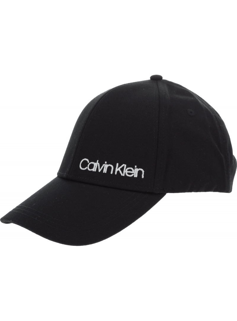 Czarna Czapka CALVIN KLEIN Satin Piping Cap K60K605166 001