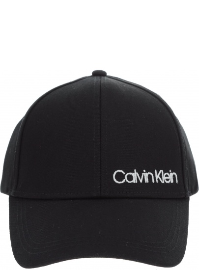 Czarna Czapka CALVIN KLEIN Satin Piping Cap K60K605166 001