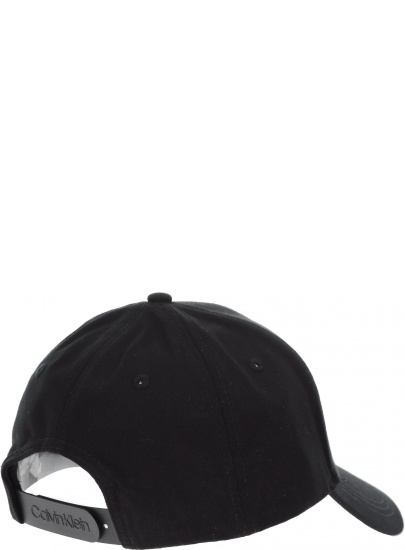 Czarna Czapka CALVIN KLEIN Satin Piping Cap K60K605166 001