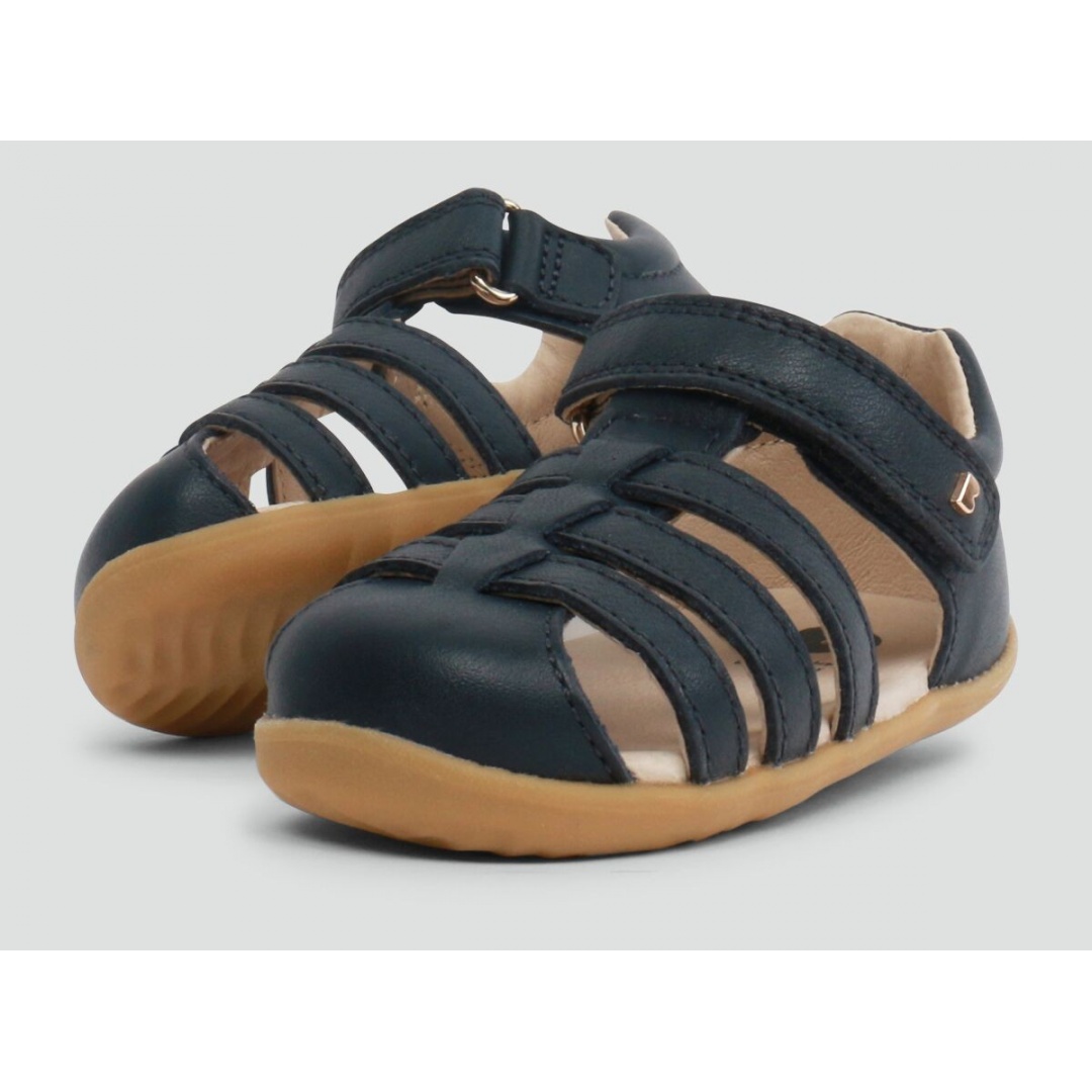 Granatowe Sandały BOBUX 723421 Jump Sandal Navy - Sandały