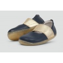 Granatowe Balerinki BOBUX 728801Demi Ballet Shoe Navy - Baleriny