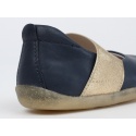 Granatowe Balerinki BOBUX 728801Demi Ballet Shoe Navy - Baleriny