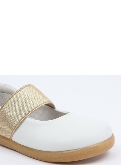 Białe Balerinki BOBUX 633202 Demi Ballet Shoe White - Baleriny