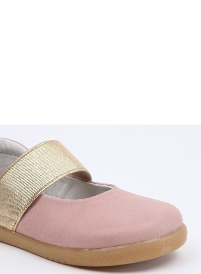 Różowe Balerinki BOBUX 633203 Demi Ballet Shoe Blush - Baleriny