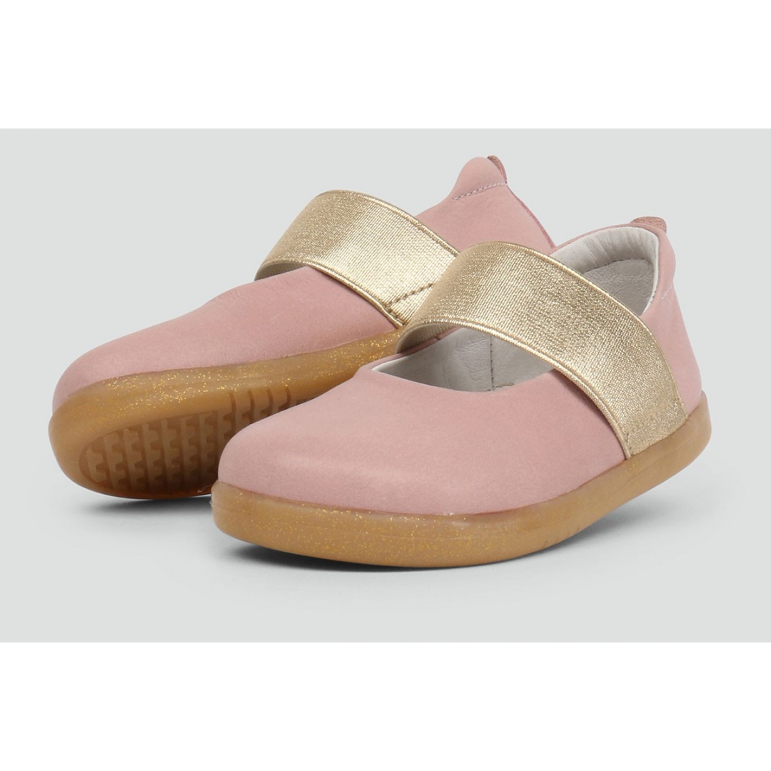 Różowe Balerinki BOBUX 633203 Demi Ballet Shoe Blush - Baleriny