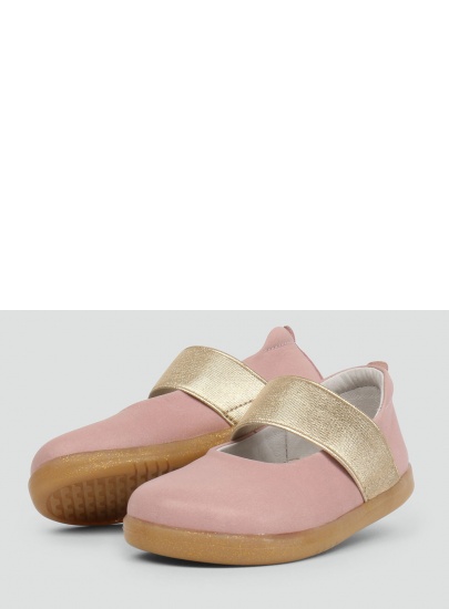 Różowe Balerinki BOBUX 633203 Demi Ballet Shoe Blush - Baleriny