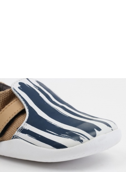 Ultralekkie półbuty BOBUX 500041 XPLORER PAINT WHITE NAVY