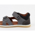 SANDAŁY BOBUX 629107 CLASSIC WAVE BLACK-CHARCOL SANDAL