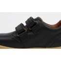 Czarne Półbuty BOBUX 632704 PORT SHOE BLACK