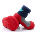 DOMOWE BUCIKI ATTIPAS DINOSAUR RED - Domowe