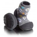 DOMOWE BUCIKI ATTIPAS HALLOWEEN GRAY - Domowe