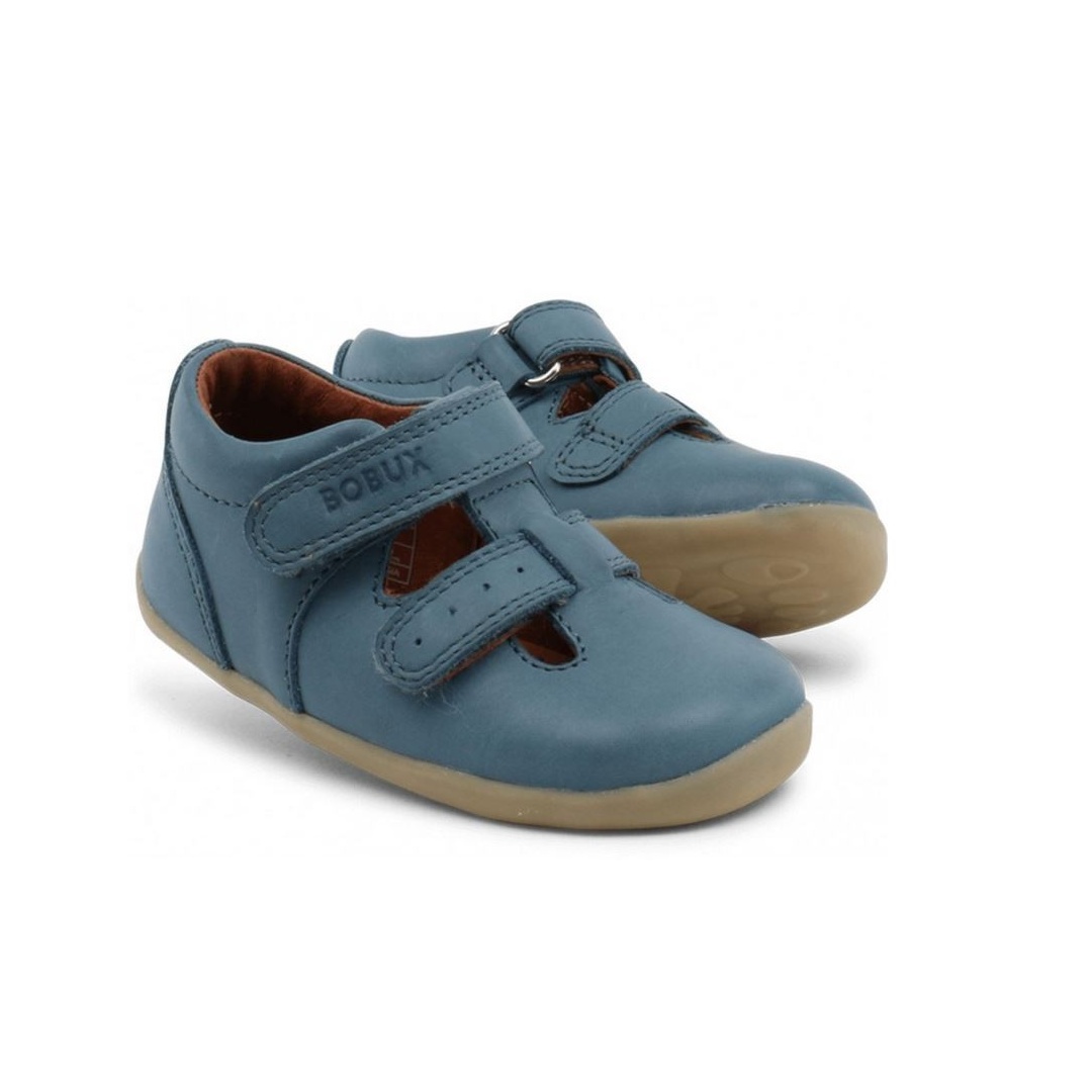 Niebieskie półbuty BOBUX 721118 CLASSIC JACK-JILL Airforce -