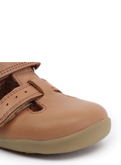 Brązowe półbuty BOBUX 721123 CLASSIC JACK JILL Caramel - Półbuty