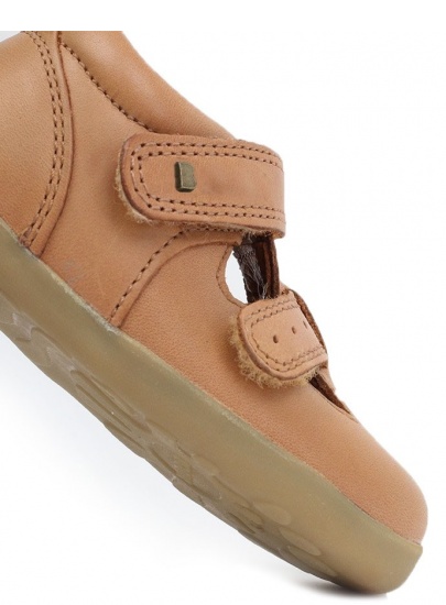 Brązowe półbuty BOBUX 721123 CLASSIC JACK JILL Caramel - Półbuty