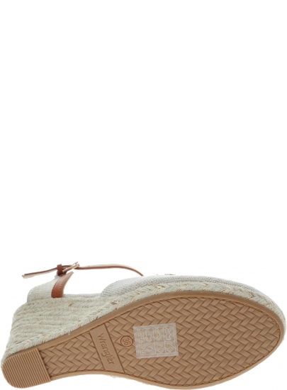Sandały na koturnie WRANGLER ROPE BRAVA WL91570A 021 - Koturny