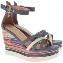 Sandały na koturnie WRANGLER TROPICAL KELLY WL91600A - Koturny