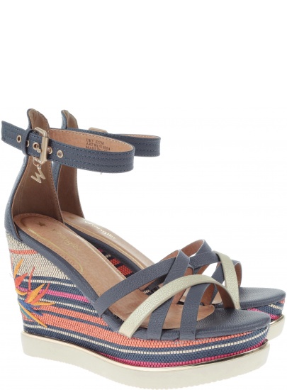 Sandały na koturnie WRANGLER TROPICAL KELLY WL91600A - Koturny