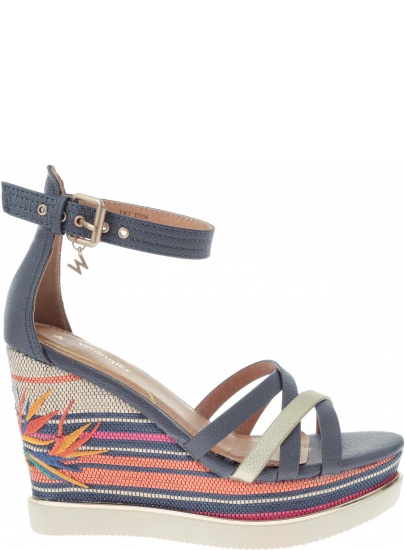 Sandały na koturnie WRANGLER TROPICAL KELLY WL91600A - Koturny
