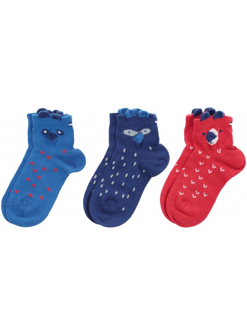 SKARPETKI TOMMY HILFIGER BABY 485016001 085 (3-PAK) - Skarpetki