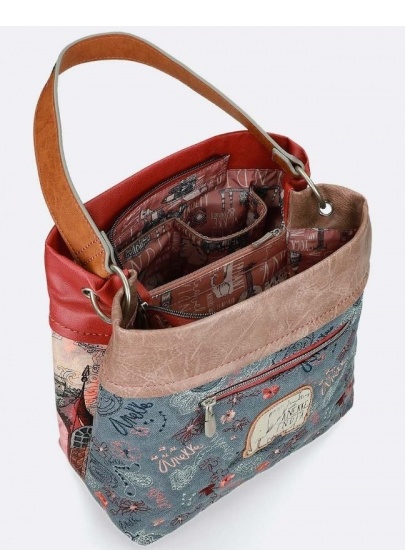 TORBA ANEKKE 28871-38 BLUE/AZUL - Na ramię