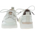Ultralekkie półbuty CLARKS Tri Soul White Combi - Sportowe