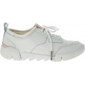 Ultralekkie półbuty CLARKS Tri Soul White Combi - Sportowe