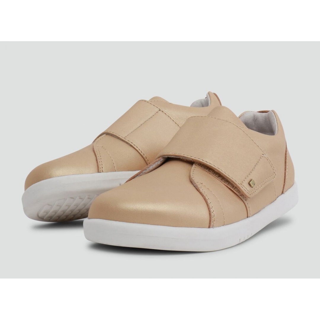 Złote półbuty BOBUX 835404 BOSTON TRAINER GOLD