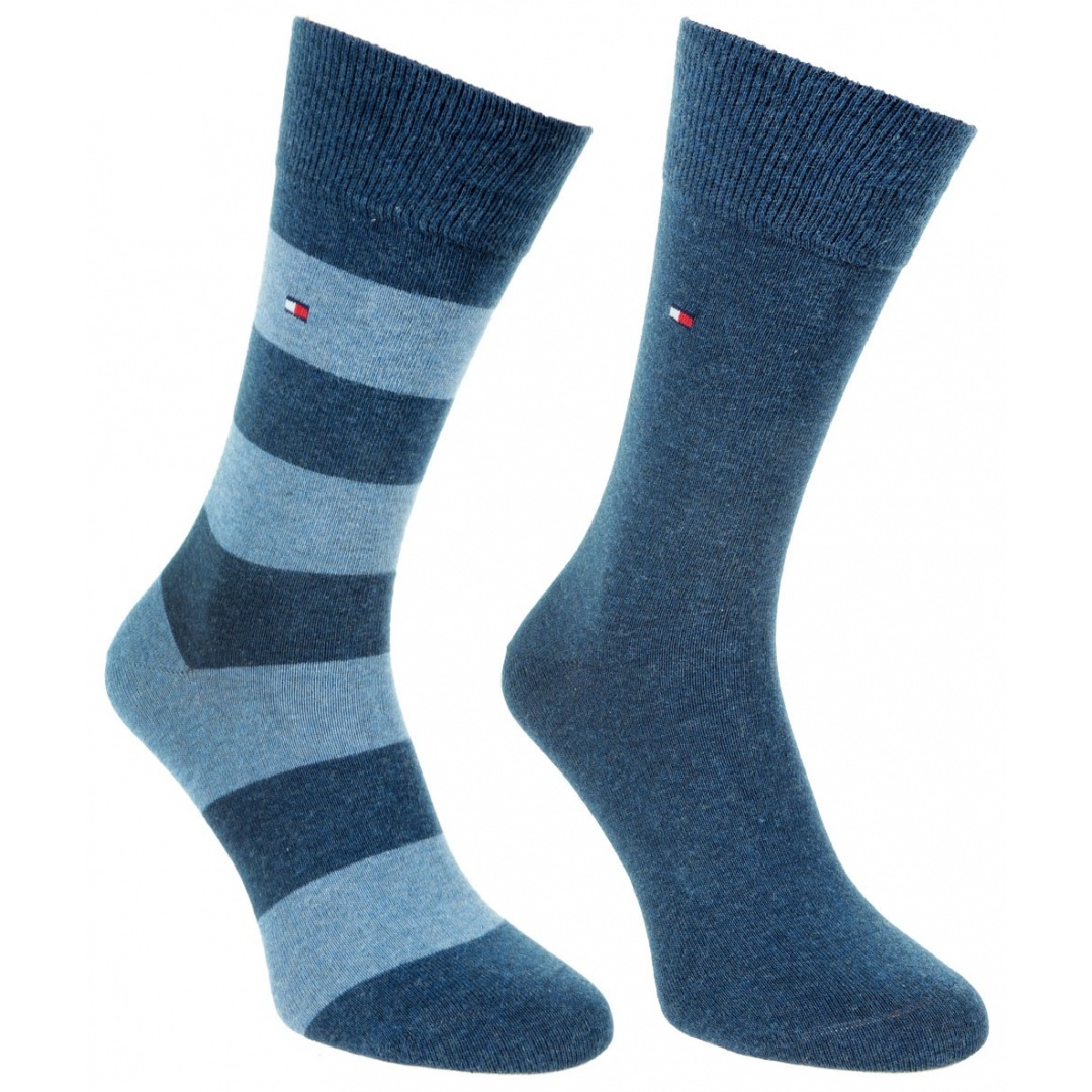 SKARPETKI TOMMY HILFIGER 342021001 356 (2-PAK) - Skarpety