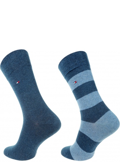 SKARPETKI TOMMY HILFIGER 342021001 356 (2-PAK) - Skarpety
