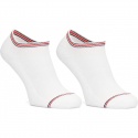 SKARPETKI TOMMY HILFIGER WHITE 372022001 300 (2-PAK) - Skarpety