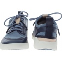 Ultralekkie półbuty CLARKS Tri Soul Navy Combi - Półbuty