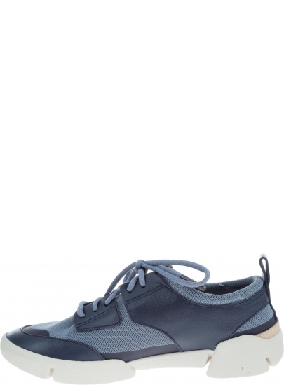 Ultralekkie półbuty CLARKS Tri Soul Navy Combi - Półbuty