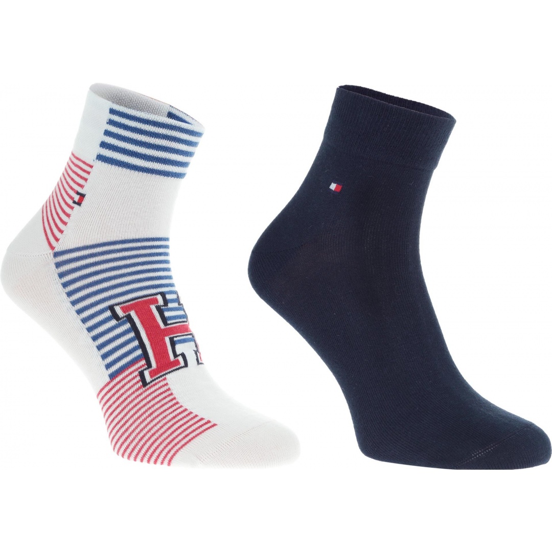 SKARPETKI TOMMY HILFIGER 392010001 105 (2-PAK) - Skarpety