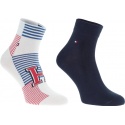 SKARPETKI TOMMY HILFIGER 392010001 105 (2-PAK) - Skarpety