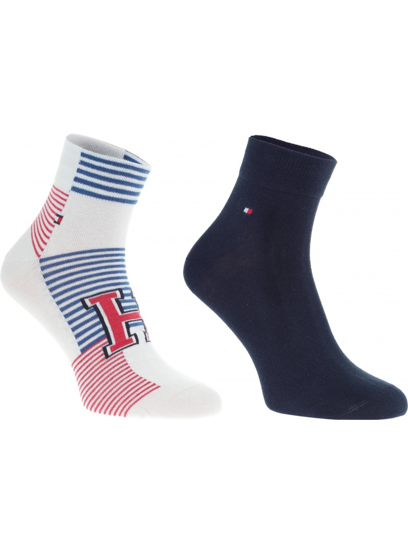 SKARPETKI TOMMY HILFIGER 392010001 105 (2-PAK) - Skarpety