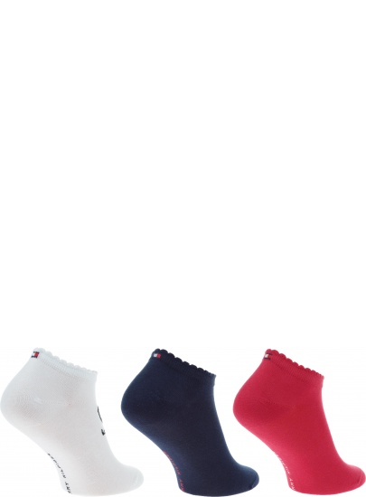 SKARPETKI TOMMY HILFIGER 393998001 105 (3-PAK) - Skarpety