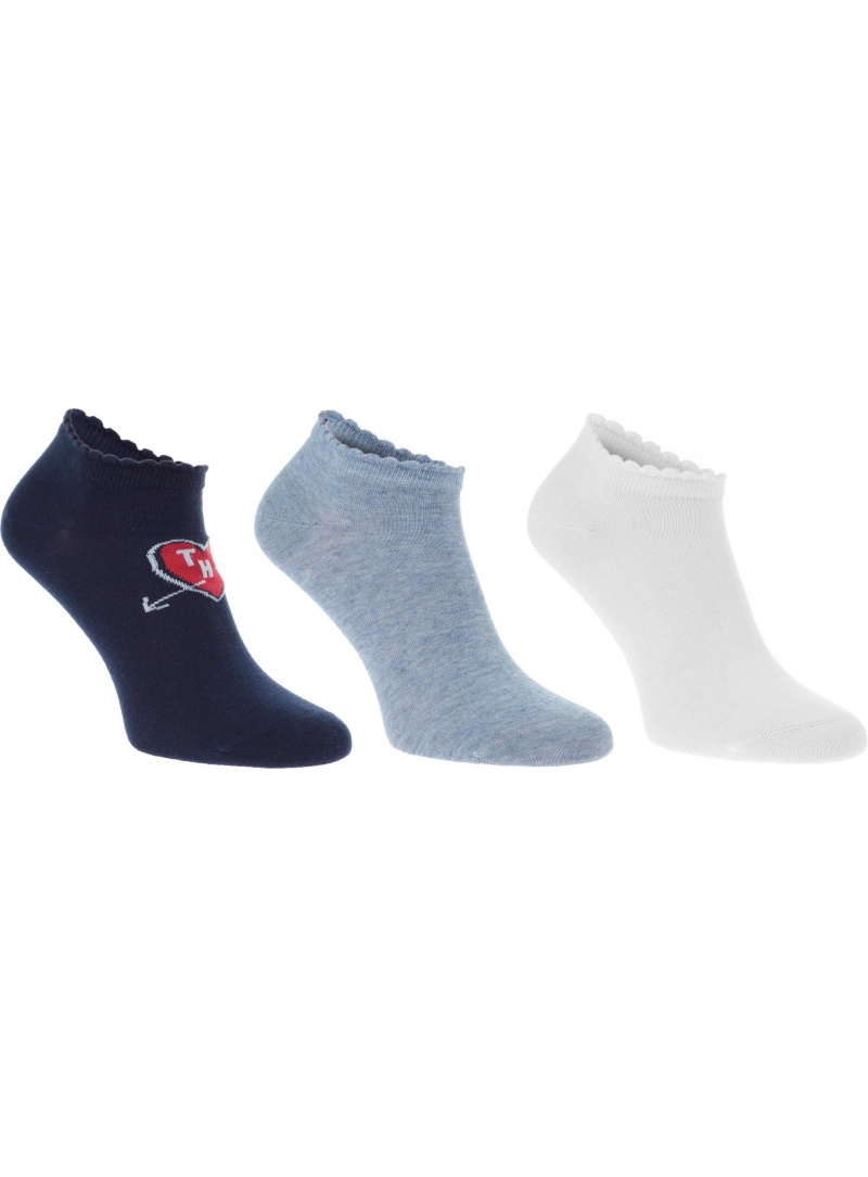 SKARPETKI TOMMY HILFIGER 393998001 168 (3-PAK) - Skarpety