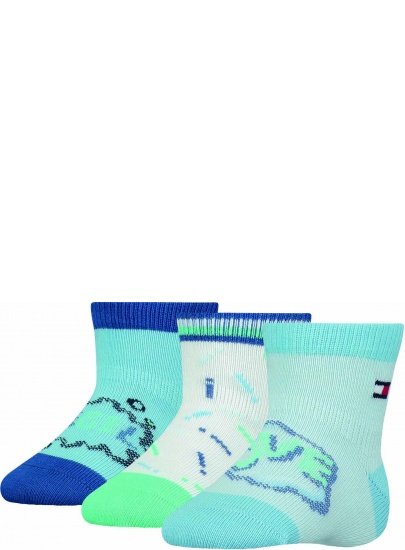 SKARPETKI TOMMY HILFIGER Baby 395005001 168 (3-PAK)
