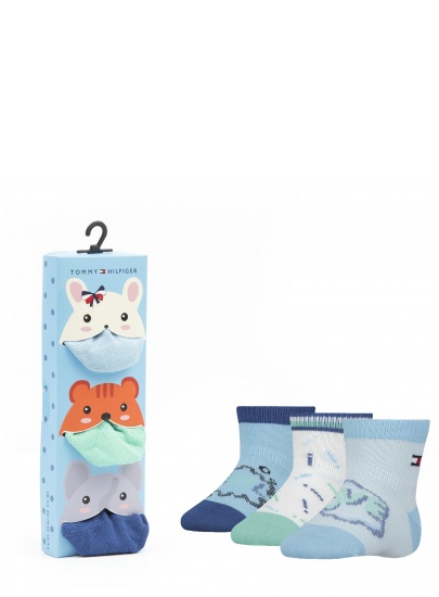 SKARPETKI TOMMY HILFIGER Baby 395005001 168 (3-PAK)