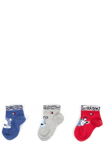 SKARPETKI TOMMY HILFIGER Baby 395006001 085 (3-PAK)