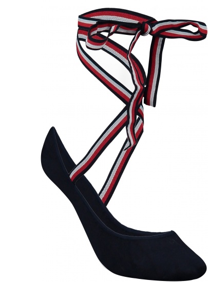 Granatowe Skarpetki TOMMY HILFIGER WOMEN 393010001 563 (1-PAK)