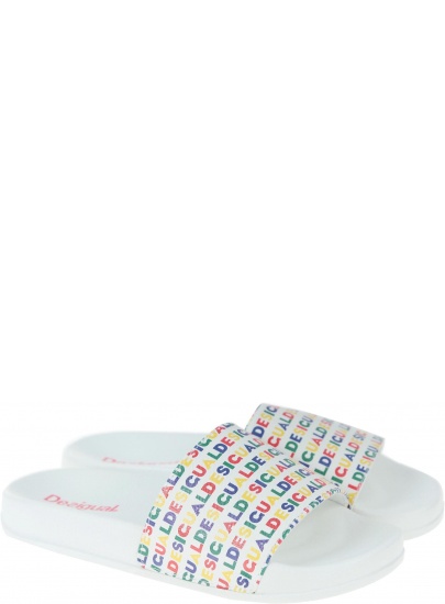 Logowane KLAPKI DESIGUAL LOGOMANIA - Klapki