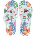 Japonki DESIGUAL TROPICAL WHITE - Japonki