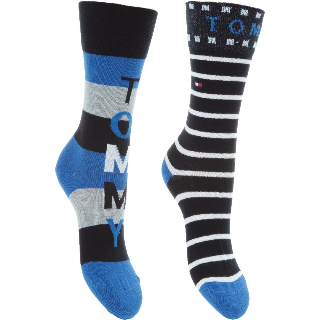 SKARPETKI TOMMY HILFIGER 394013001 282 (2-PAK)
