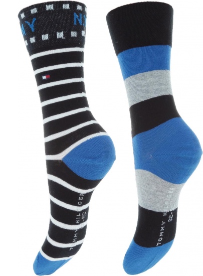 SKARPETKI TOMMY HILFIGER 394013001 282 (2-PAK)